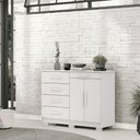 Ver imagem 1 de Cômoda Sapateira Armario Multiuso Sirius Branco - Mabe Magazine