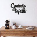 Ver imagem 2 de Quadro Decorativo Cantinho do Café MDF Cozinha e Espaço Café