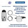 Kit Borracha e Válvula Segurança Original Panela Pressão Tramontina Allegra - 4