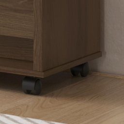 Rack para Tv até 75 Polegadas Dallas com 3 Portas e Rodízios Lukaliam - 6
