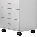 Ver imagem 4 de Mesa De Cabeceira 4 Gavetas Presence D02 Branco
