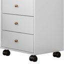 Ver imagem 5 de Mesa De Cabeceira 4 Gavetas Presence D02 Branco