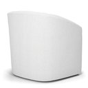 Ver imagem 2 de Poltrona Stella Max Bouclê Off White Base Giratória - D'Rossi