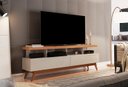 Ver imagem 3 de Rack para TV Hamal 1.6 Off White Nature
