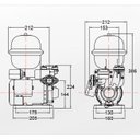 Ver imagem 4 de Pressurizador de Água Komeco Automático Tp 825 G3 Bivolt
