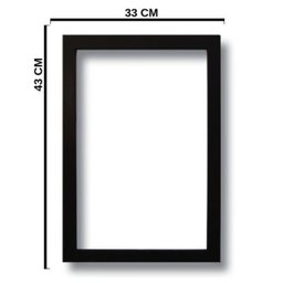 Quadro Decorativo Frase Regras da Casa 33x43 cm - 3