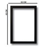 Quadro Decorativo Frase Café e Cerveja 33x43 cm - 3