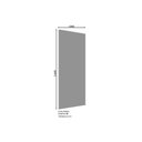 Ver imagem 3 de Multiuso de Cozinha Painel de Edição P/ Fechamento Belize 240x100x205cm Cinza - Henn