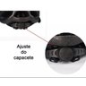 Capacete Segurança Bike Suporte Celular Luz de Led - 3