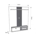 Ver imagem 2 de Painel para TV até 55 Polegadas JB 5024 Perola com Caramelo