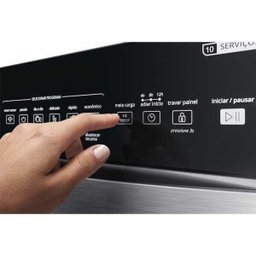 Lava-louça Brastemp Inox 10 Serviços Ciclo Pesado 127V BLF10BRANA - 7