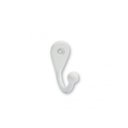 Ver imagem 1 de Kit 2 Cabide Gancho Simples Pequeno Branco Ref. 4100 - Loth