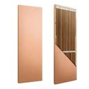 Ver imagem 2 de Porta de Madeira Encabeçada com Lâmina de Madeira, Montada, 85x215