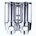 Ver imagem 4 de Dispenser Duplo Sabao Sabonete Kit 15 Uni Alcool Gel Shampoo Liquido Hotel Shopping