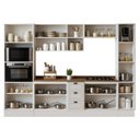 Ver imagem 4 de Cozinha Completa Modulada 310cm com Rodapé e Tampo 12 Peças Friz Genialflex