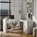 Ver imagem 3 de Escrivaninha Penteadeira Mobler Star Branco Fosco