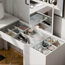 Ver imagem 2 de Escrivaninha Penteadeira Mobler Star Branco Fosco