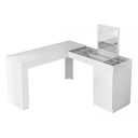 Ver imagem 5 de Escrivaninha Penteadeira Mobler Star Branco Fosco