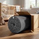 Ver imagem 4 de Cama Montessoriana Infantil Noah 100% Espuma com Colchão Bouclê Cinza Escuro - Abmaza