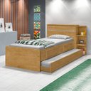 Ver imagem 1 de Conjunto de Cama Baú 90cm X 127cm Jade