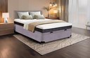 Ver imagem 1 de Cama Box Baú Casal Serenelife - Suede Cinza Escuro