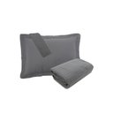 Ver imagem 5 de Colcha Casal Loft Matelassê  com Porta Travesseiros  Camesa Cor Cinza