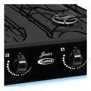 Ver imagem 1 de Fogão de Mesa Cooktop Júnior 4 Bocas Compacto Prático e Econômico Portátil a Gás Design Moderno