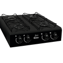 Ver imagem 2 de Fogão de Mesa Cooktop Júnior 4 Bocas Compacto Prático e Econômico Portátil a Gás Design Moderno