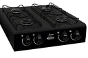 Ver imagem 2 de Fogão de Mesa Cooktop Júnior 4 Bocas Compacto Prático e Econômico Portátil a Gás Design Moderno