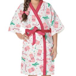 Roupão Infantil Lhama - P - 2