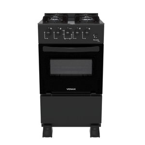 Fogao a Gas 4 Bocas Venax Picasso Line Preto