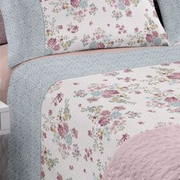 Jogo de Cama - Casal - Royal - Wendy - 4 Peças - 100% Algodão - Santista - 2 Jogo de Cama - Casal - Royal - Wendy - 4 Peças - 100% Algodão - Santista - 2