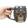 Caneca Inox Caveira Armadura Viking (Mod.1) - 6