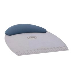 Cortador Manual Espatula Misturador Pizza Massas Verdura em Inox com Regua Medidas Professional - 5
