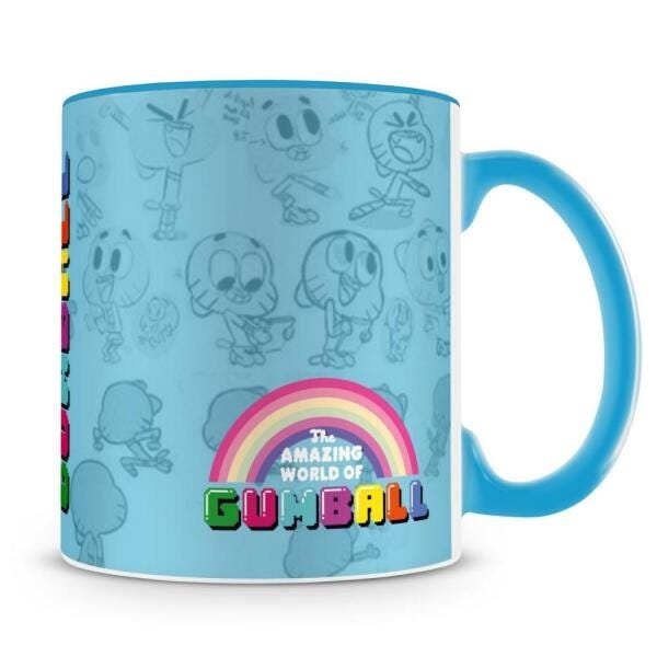 Caneca O Incrível Mundo de Gumball Personagens