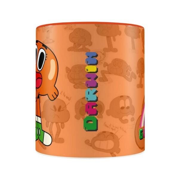 Caneca O Incrível Mundo de Gumball Personagens