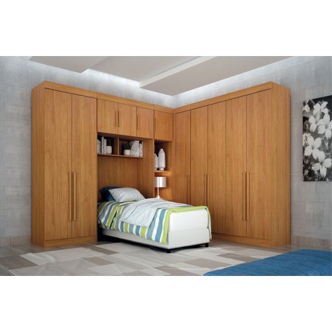 Módulo Completo Solteiro 11 Pts c/ Aéreo Áurea - Arbo Design