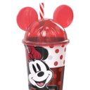 Ver imagem 2 de Kit Lanche Minnie Disney Copo Tampa e Canudo 500ml e Sanduicheira - Plasútil