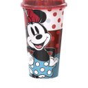 Ver imagem 5 de Kit Lanche Minnie Disney Copo Tampa e Canudo 500ml e Sanduicheira - Plasútil