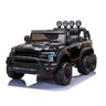 Mini Caminhonete Picape 6 Rodas Carro Elétrico Infantil Bateria 12v Preta Importway Bw-239pt Brinqwa - 1
