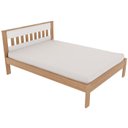 Ver imagem 2 de Cama Casalcm8007 e 2 Mesas de Cabeceira Az1016 Qt6 Amendoa Branco Tecno Mobili