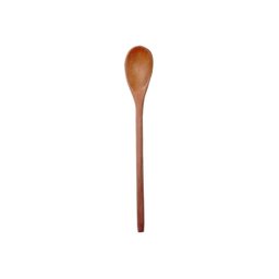 Kit 5 Peças Colher de Pau Madeira Modelos Mingau 27 Cm - 2