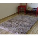 Ver imagem 1 de Tapete Sala Shaggy Macio 1,00 x 1,50 M Antiderrapante Alpino