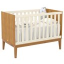Ver imagem 5 de Berço Americano e Cômoda 6 Gavetas Unique Freijó Off White Eco Wood com Colchão Gazin - Matic