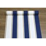 PAPEL DE PAREDE VINÍLICO IMPORTADO TEXTURA LISTRADA - AZUL | BRANCO - 4