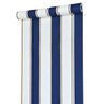 PAPEL DE PAREDE VINÍLICO IMPORTADO TEXTURA LISTRADA - AZUL | BRANCO - 1