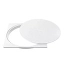 Ver imagem 1 de Tampa Caixa Gordura Quadrada e Inspeção Branco 250mm Limpeza