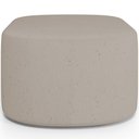 Ver imagem 5 de Puff Decorativo Orgânico para Living Quarto 70cm Doha W01 Linho Bege - Lyam Decor