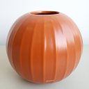 Ver imagem 1 de Vaso de Cerâmica Pumpkin Laranja 14 x 16 cm