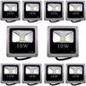Kit 10 Refletores Led 10W Holofote COB 6500K Branco Frio - 1